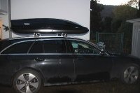 Dachbox auf Mercedes E-Klasse Kombi