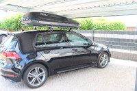 Blankenloch: Dachbox auf VW Golf 7