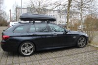 Rieschweiler-Mühlbach: Dachbox auf 5er BMW Kombi