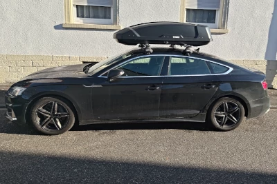 Audi A5 Sportback in Kaiserslautern: Dachbox für den Urlaub mieten...