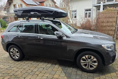 Mercedes GLC in Enkenbach-Alsenborn: Dachbox mieten