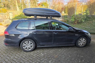 VW Golf Kombi Otterberg: Dachbox für den Urlaub mieten...