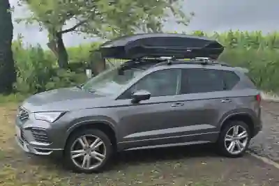 Dachbox auf einem Seat Ateca