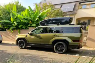 Dachbox auf einem Hyundai Santa Fe