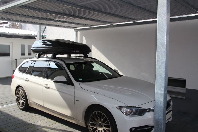 Dachbox auf einem BMW 3er Touring, z.B. in Hochspeyer mieten