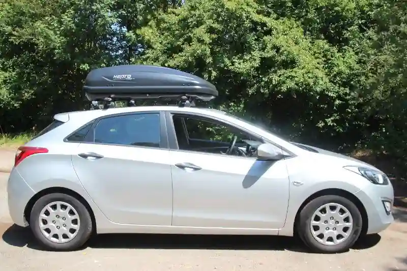 Dachbox in Riegelsberg auf einem Hyundai i30