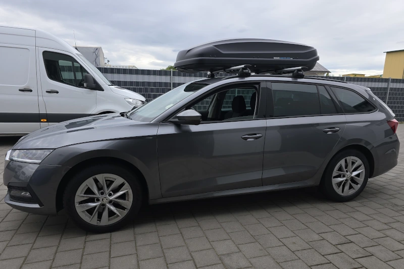 Höringen - eine 430-Liter Dachbox auf einem Skoda Octavia Kombi