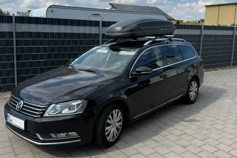 Dachbox in Winnweiler auf einem VW Passat Kombi