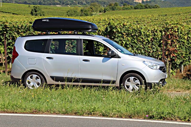 Dachbox Dacia Lodgy Van in Siebeldingen