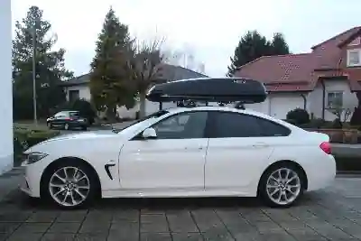 Pfungstadti: Eine Skibox auf einem 4er BMW Gran Coupe